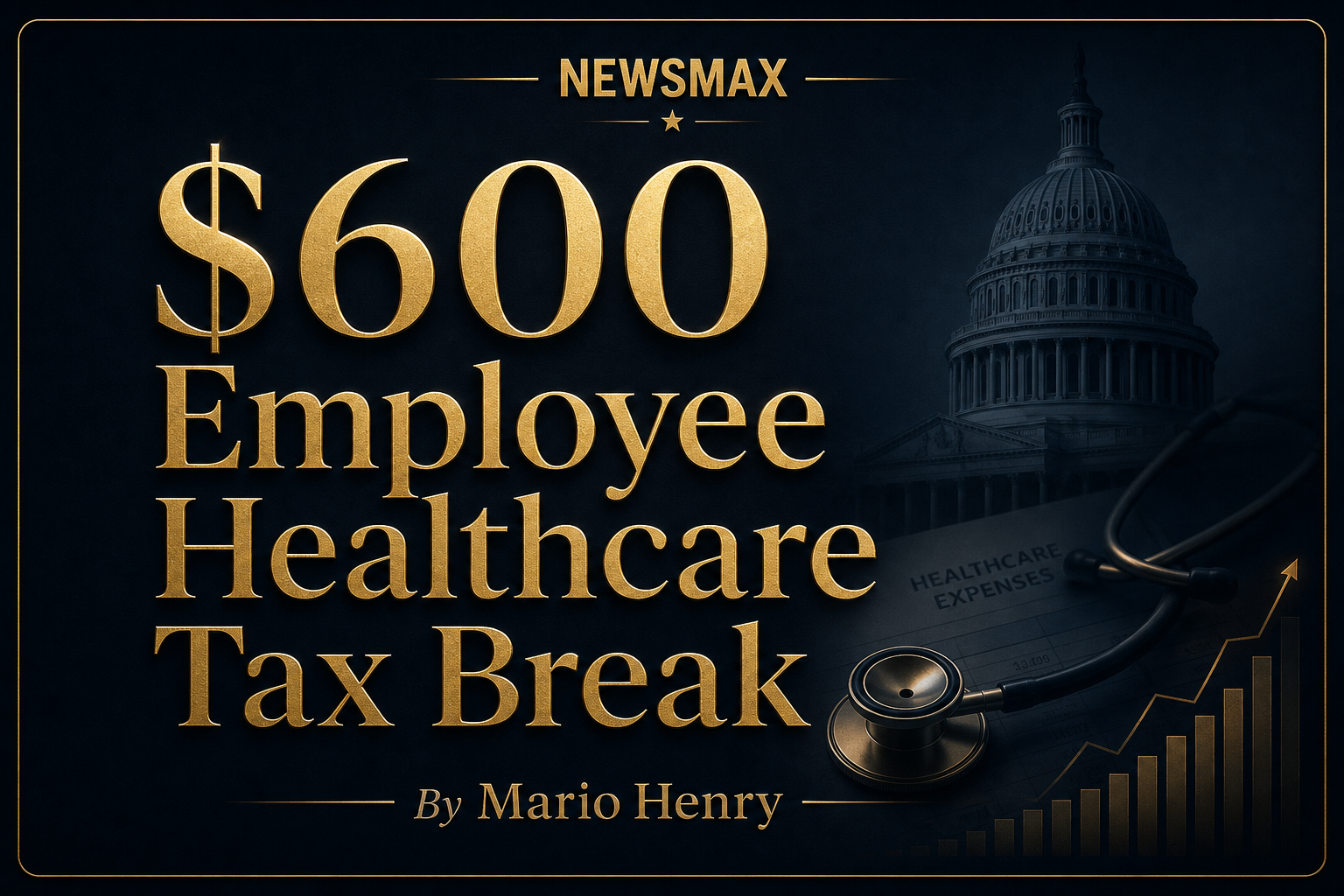 NewsMax article: The Little-Known $600 Employee Healthcare Tax Break